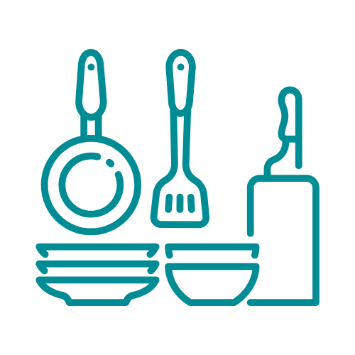 Cocina totalmente equipada